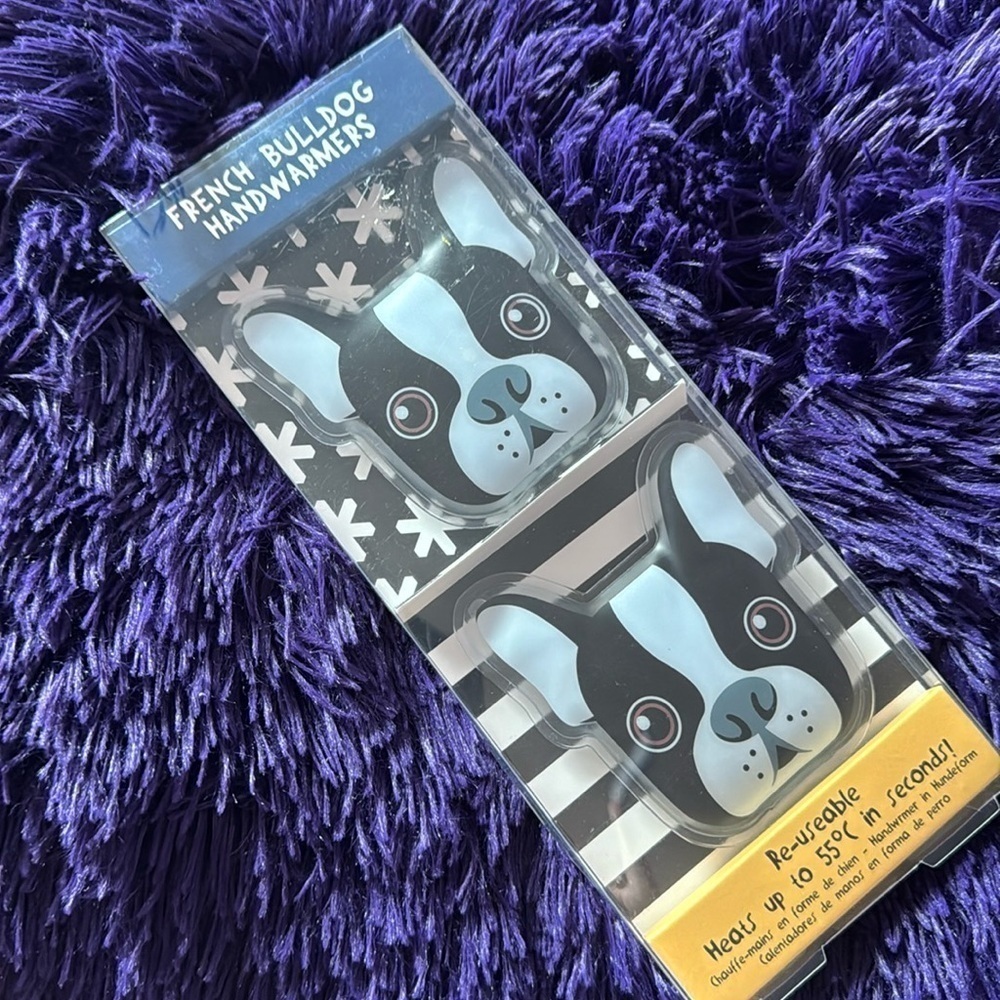 French bulldog hand warmers
